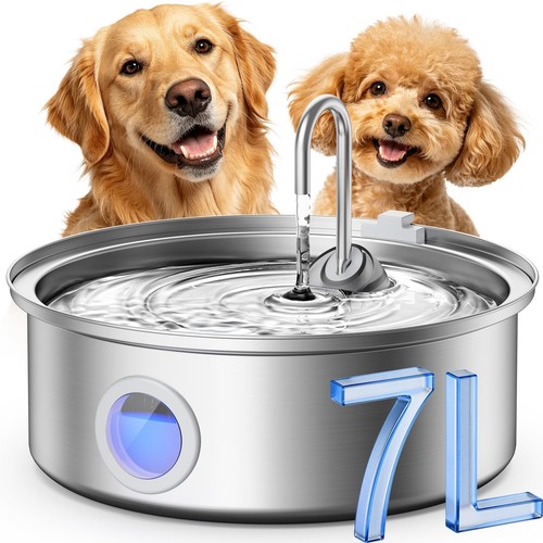 Fontana acqua per cani 7l - acqua,