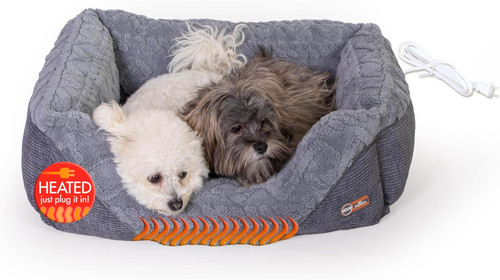 Lettino riscaldato per cani - , e
